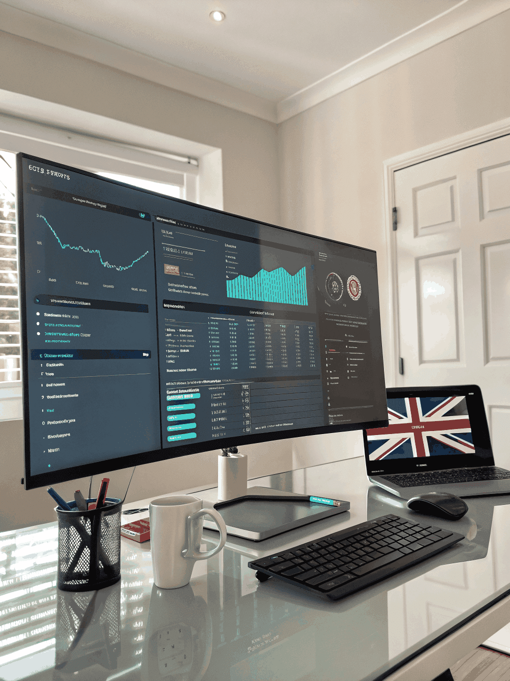 Secure digital infrastructure and compliance dashboard